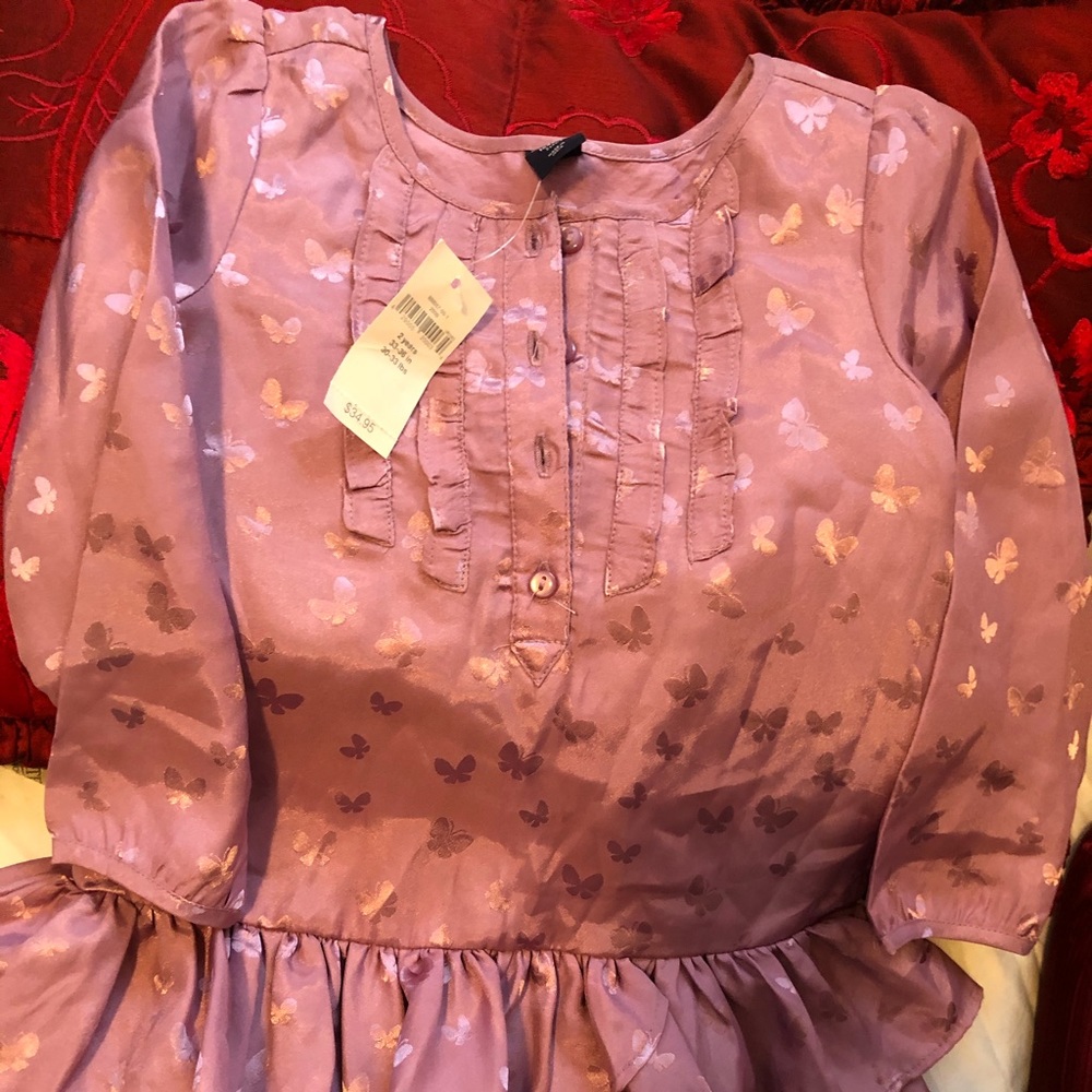 Gap purple dress